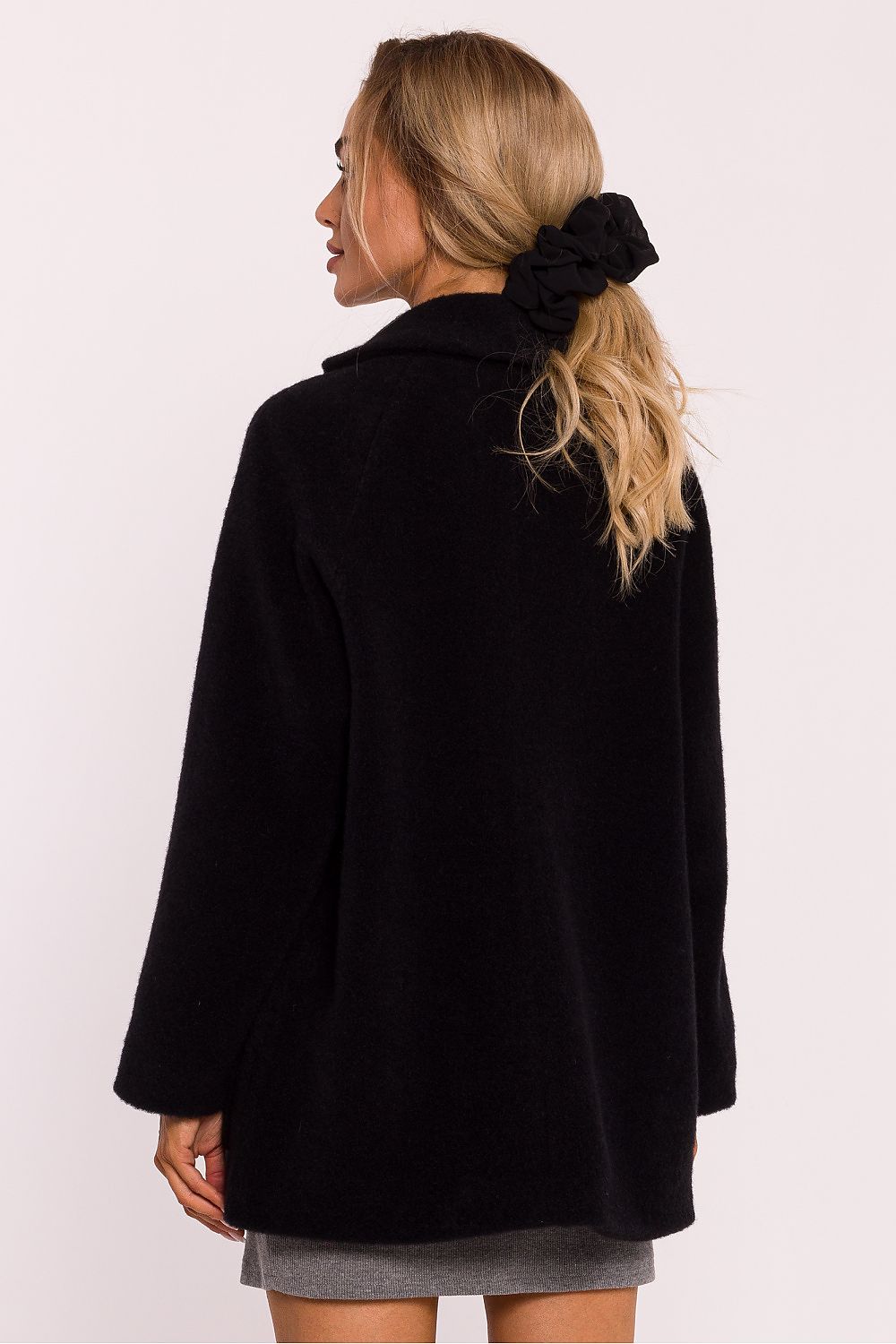 Anibe Lifestyle - Kappa i teddytyg med oversized snitt