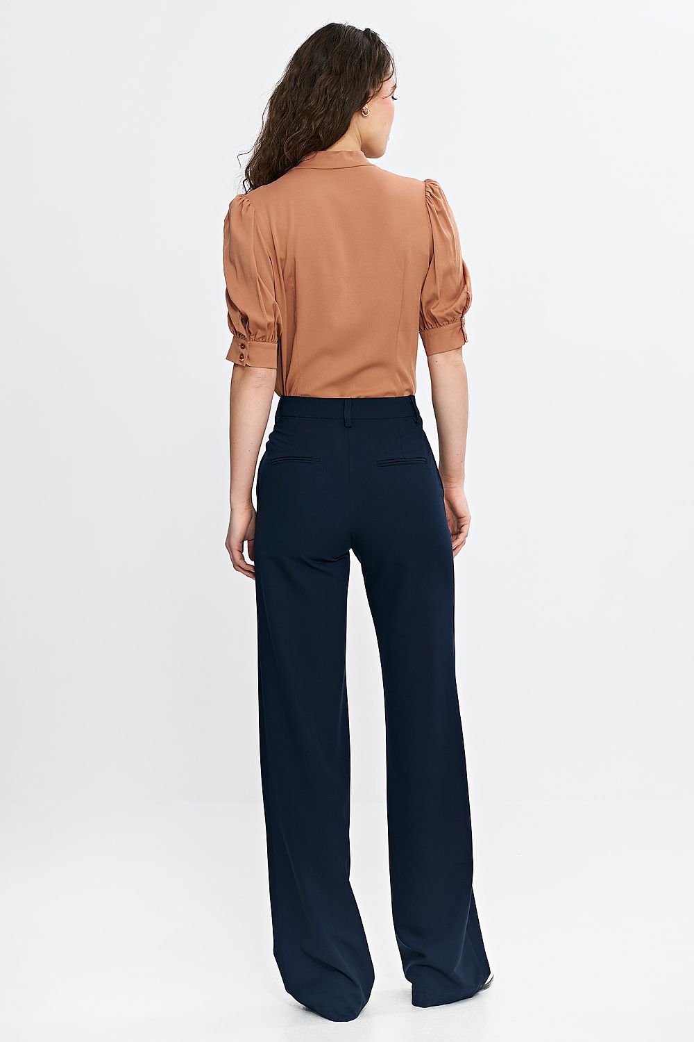Anibe Lifestyle - Bootcut-byxor med hög midja