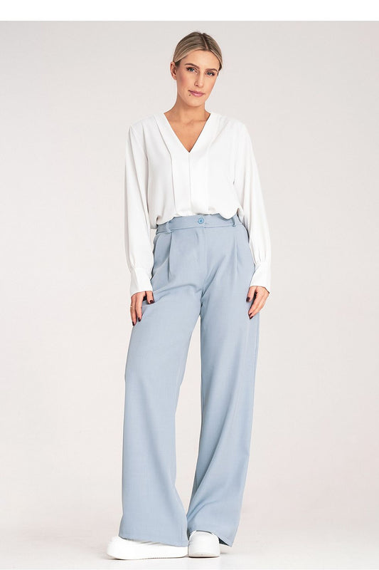 Anibe Lifestyle - Vida byxor med high waist och fickor
