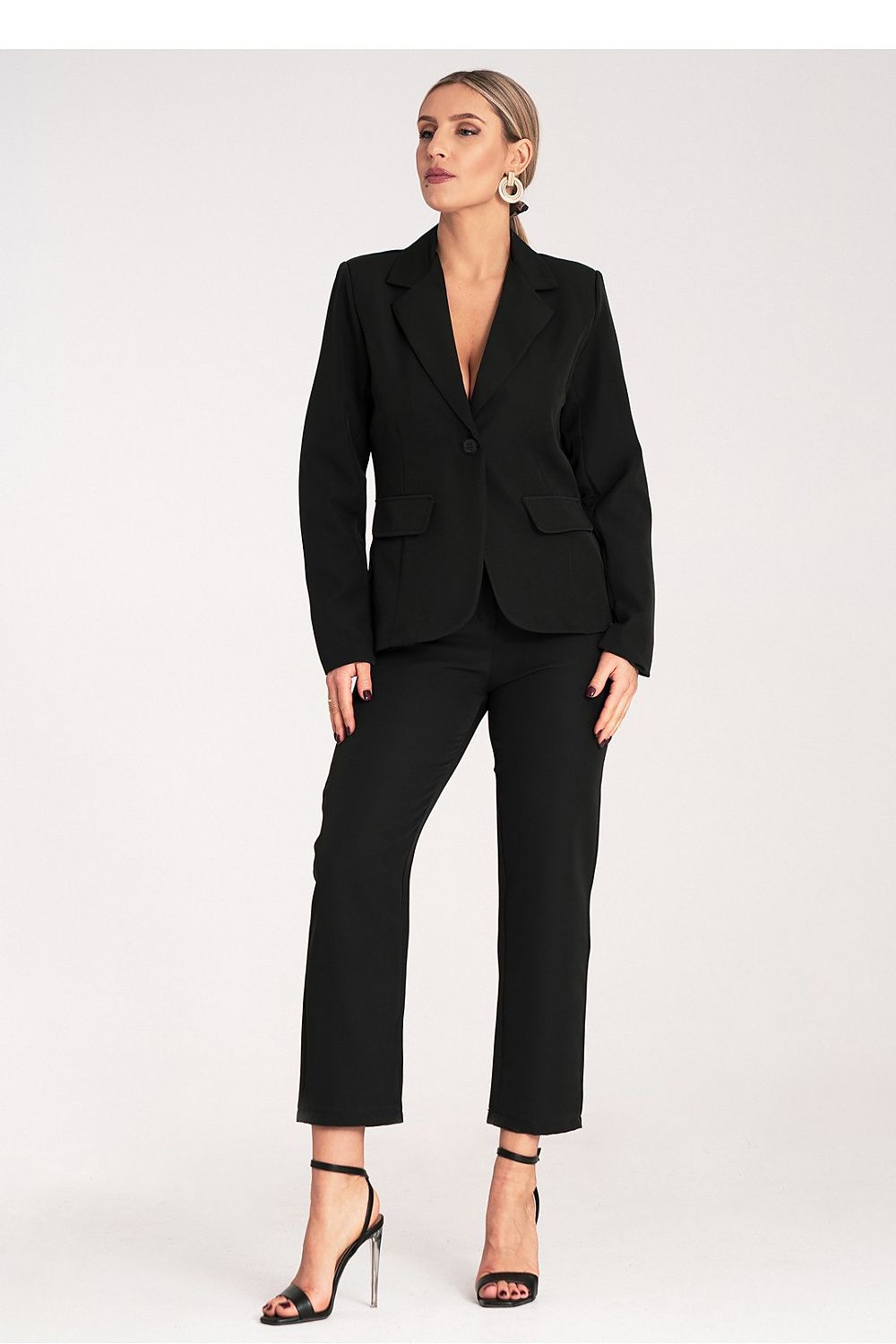 Anibe Lifestyle - Kostymset med blazer och byxor