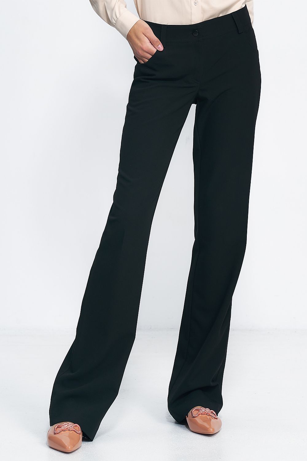 Anibe Lifestyle - Bootcut-byxor i klassisk modell