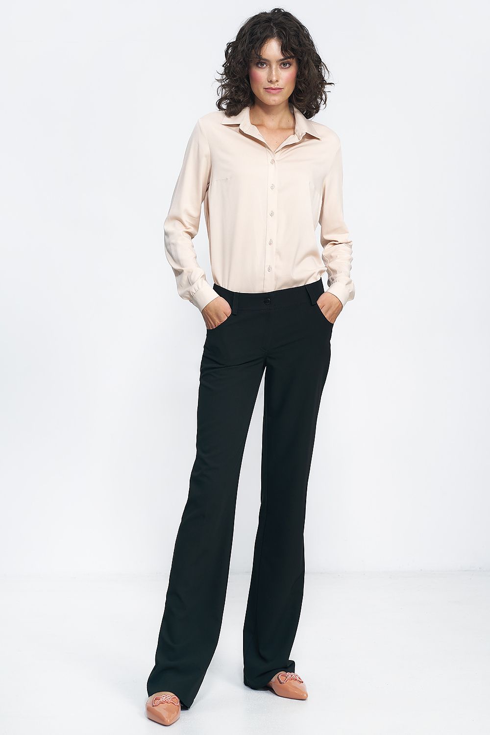 Anibe Lifestyle - Bootcut-byxor i klassisk modell
