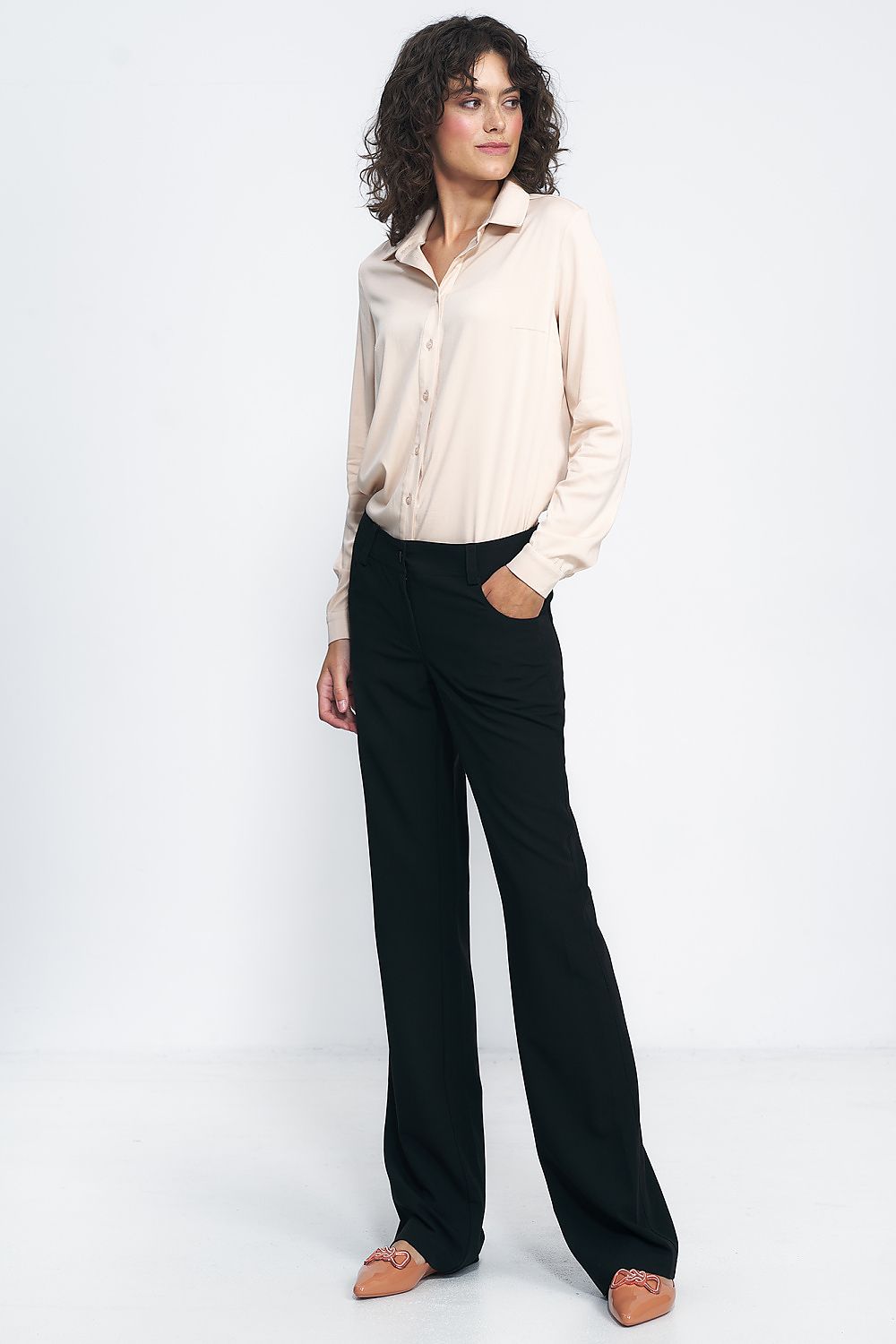 Anibe Lifestyle - Bootcut-byxor i klassisk modell