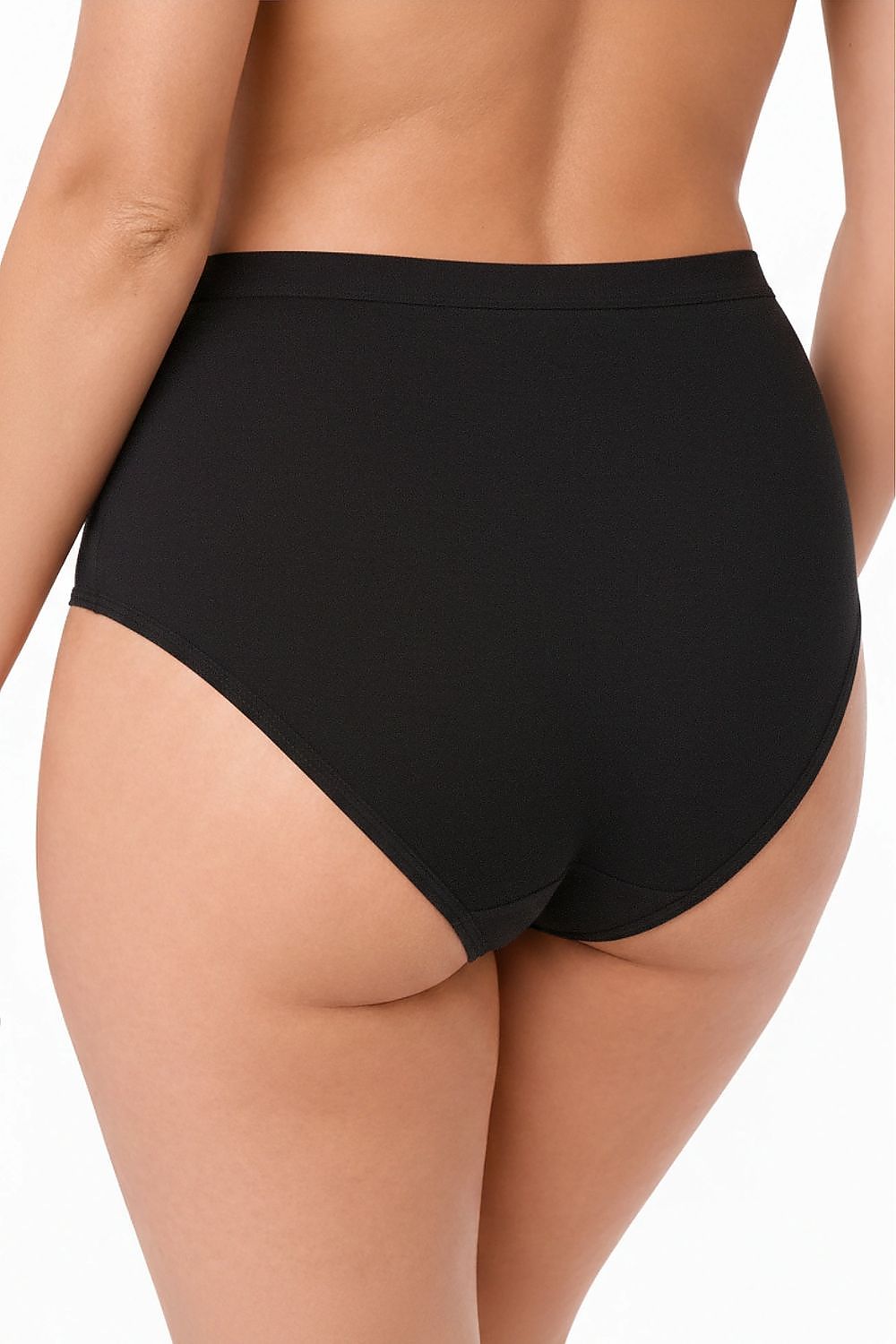Anibe Lifestyle - Trepack high-waist trosor med OEKO-TEX-bomull
