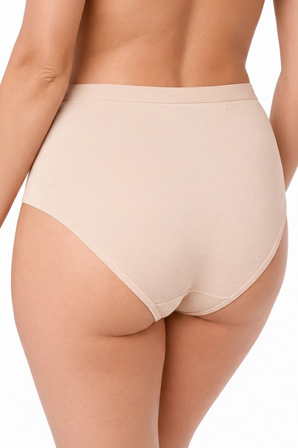Anibe Lifestyle - Trepack high-waist trosor med OEKO-TEX-bomull