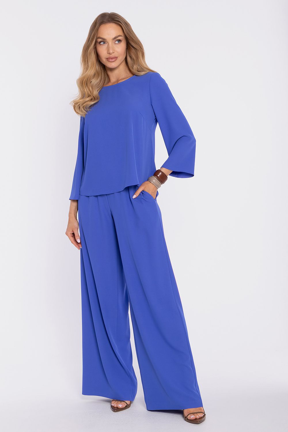 Anibe Lifestyle - Blus med trekvartsärm