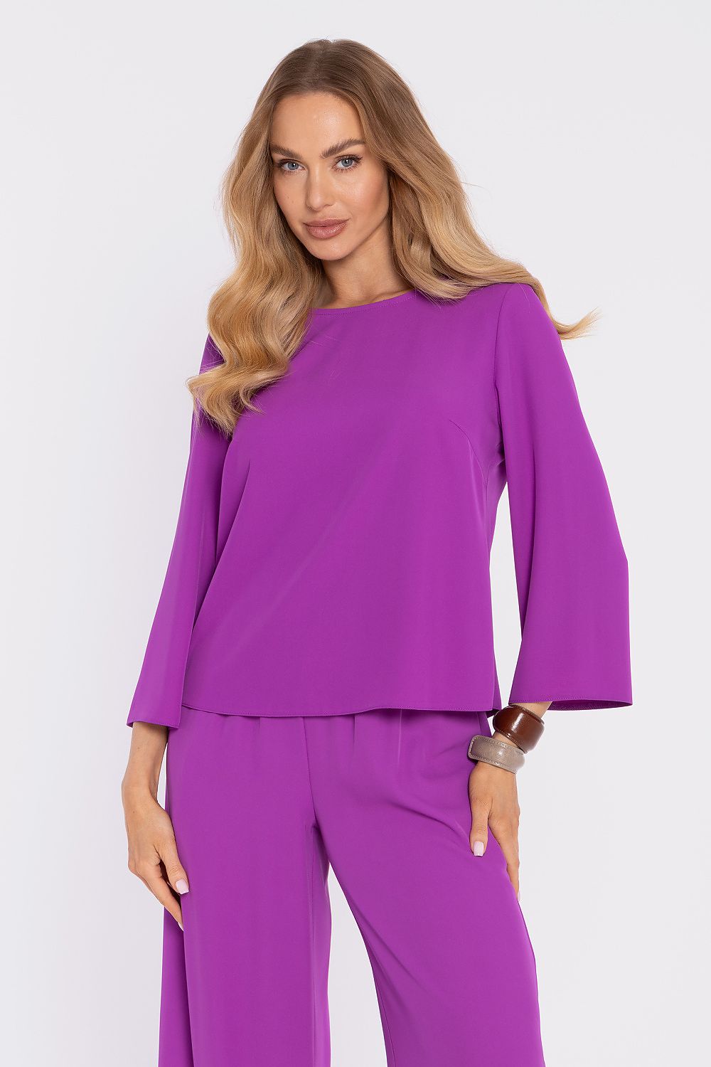 Anibe Lifestyle - Blus med trekvartsärm