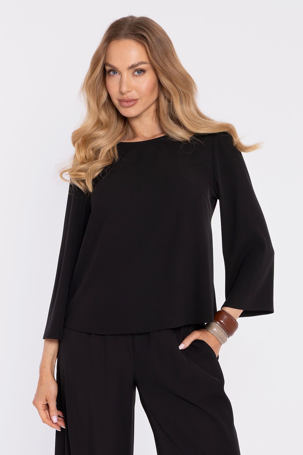 Anibe Lifestyle - Blus med trekvartsärm