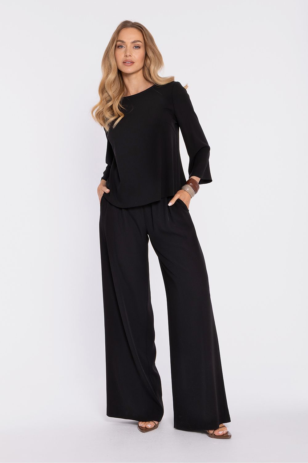 Anibe Lifestyle - Blus med trekvartsärm