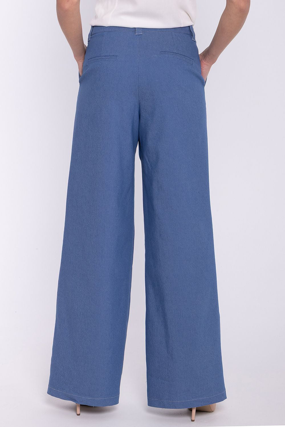 Anibe Lifestyle - Jeans med ledig passform och vida ben