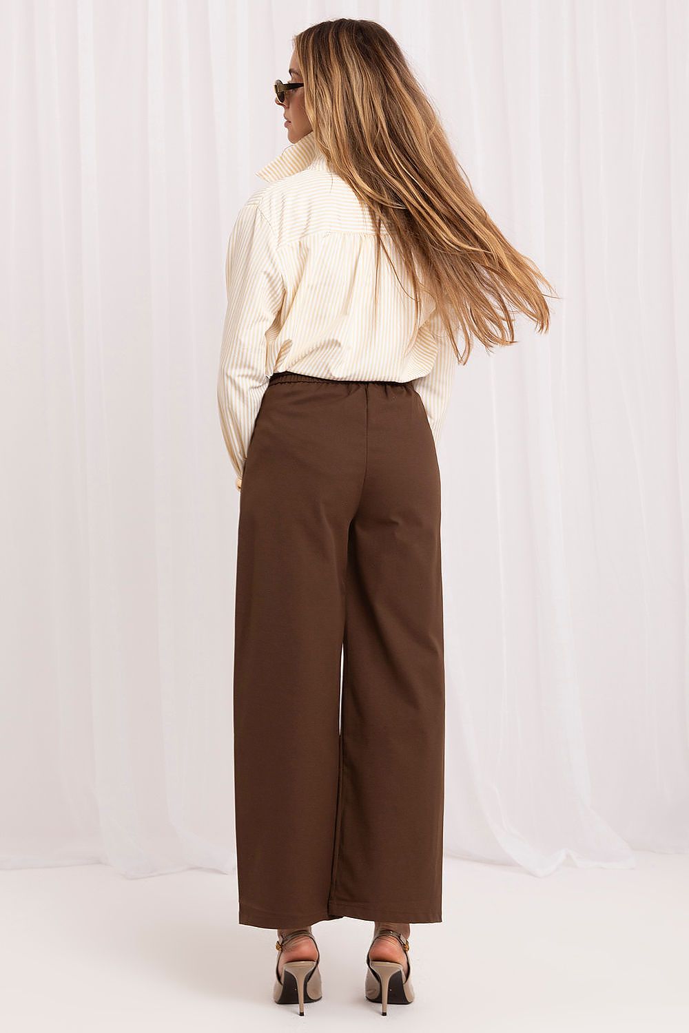 Anibe Lifestyle - Culottebyxor med high-waist