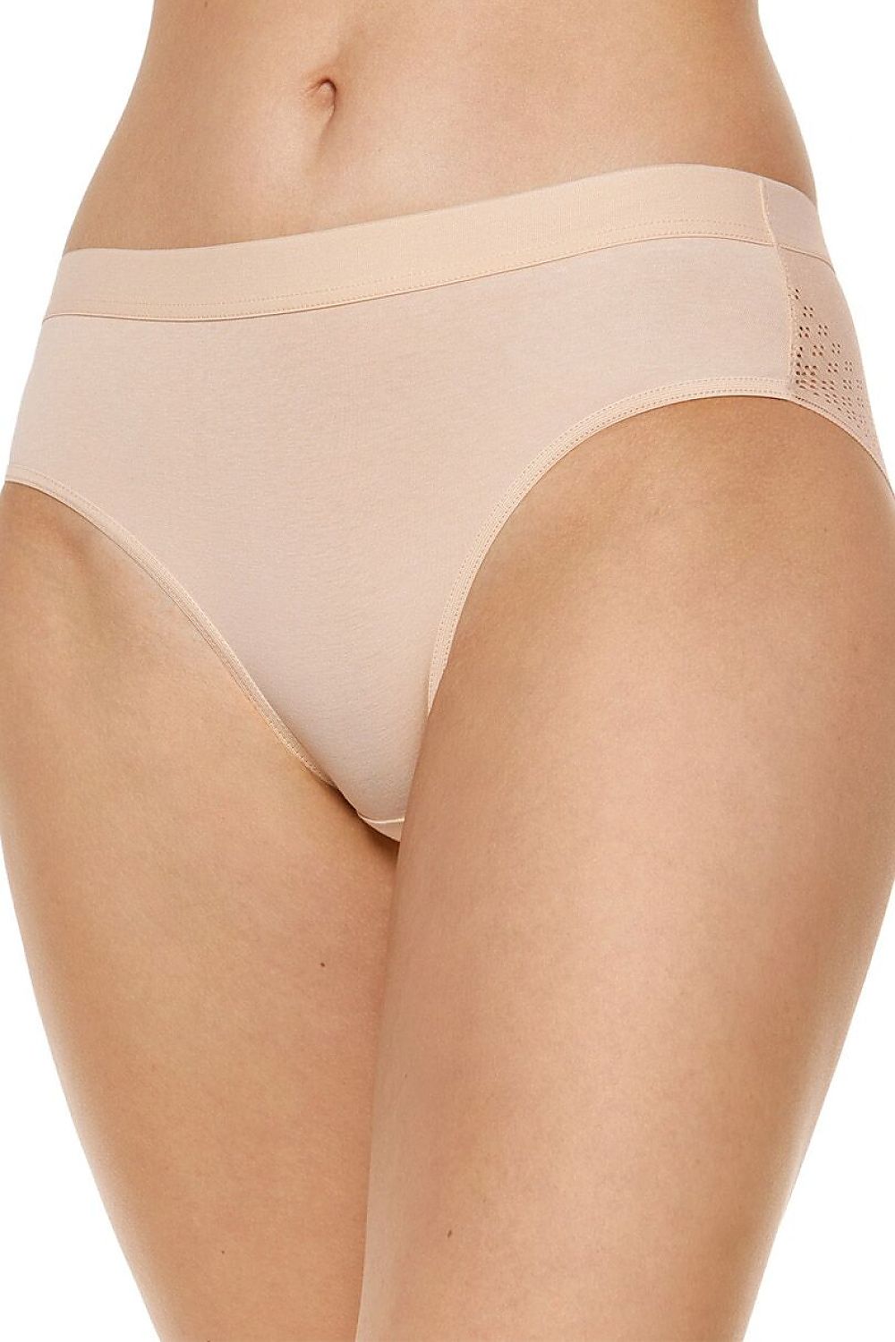 Anibe Lifestyle - Olga - Trosor i beige bomull 3-pack