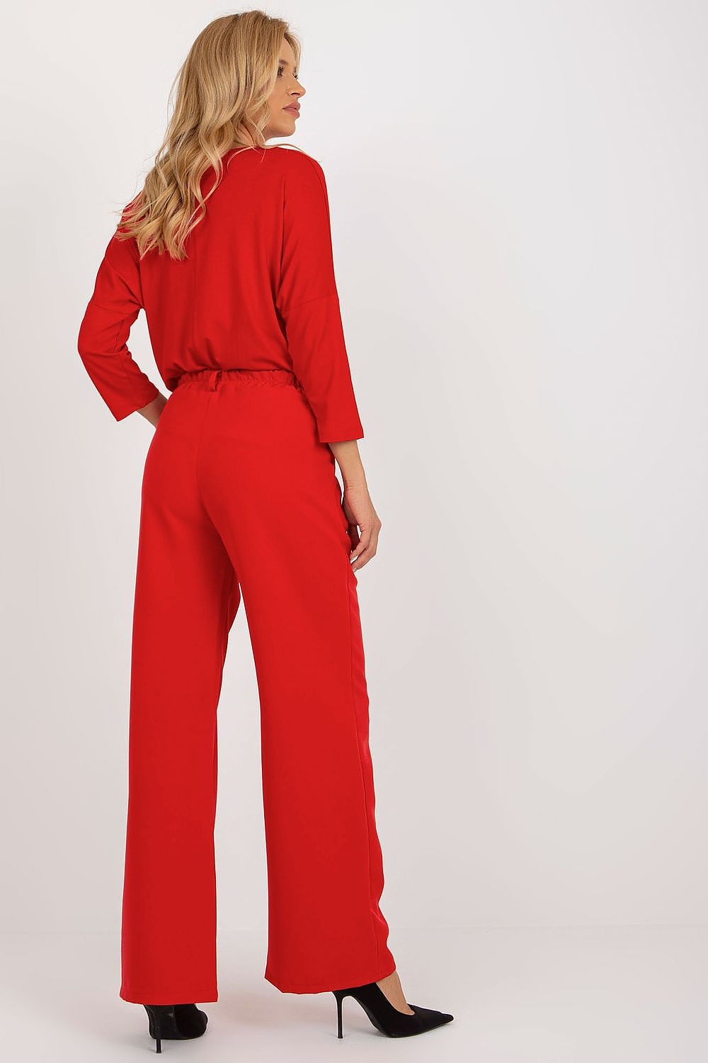 Anibe Lifestyle - Byxor med veck och high-waist
