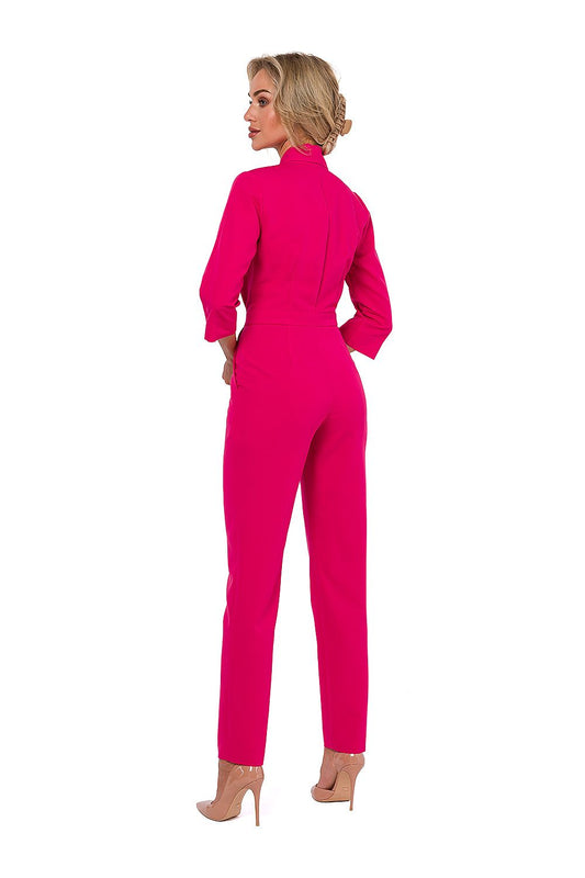 Anibe Lifestyle - Byxdress med 3/4-ärmar och smala byxben