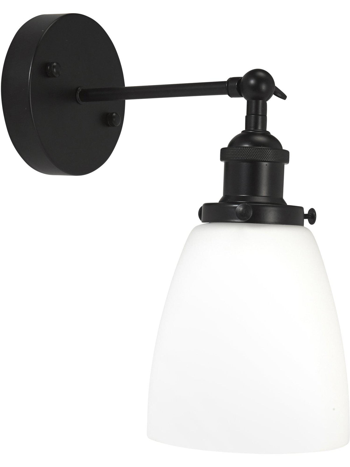 Anibe Lifestyle - Kappa Vägglampa Svart Opal IP23 14cm