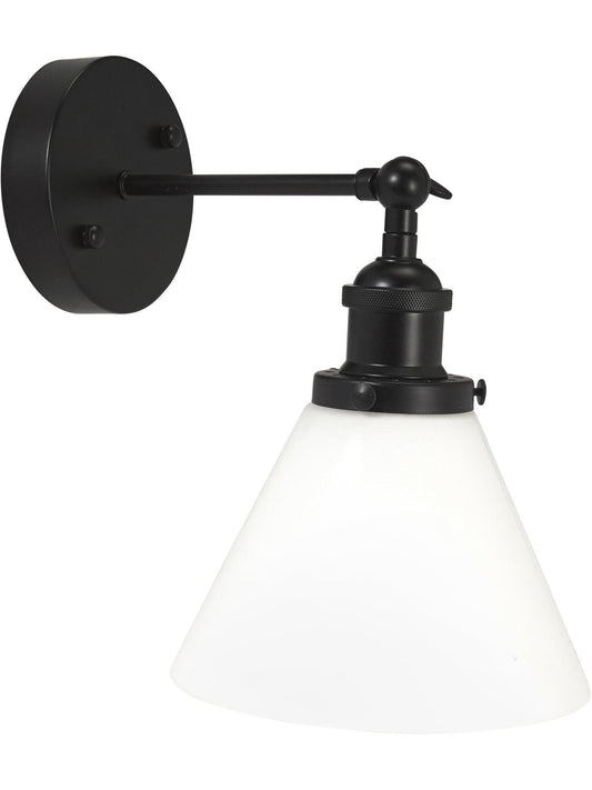 Anibe Lifestyle - Lambda Vägglampa Svart Opal IP23 18cm