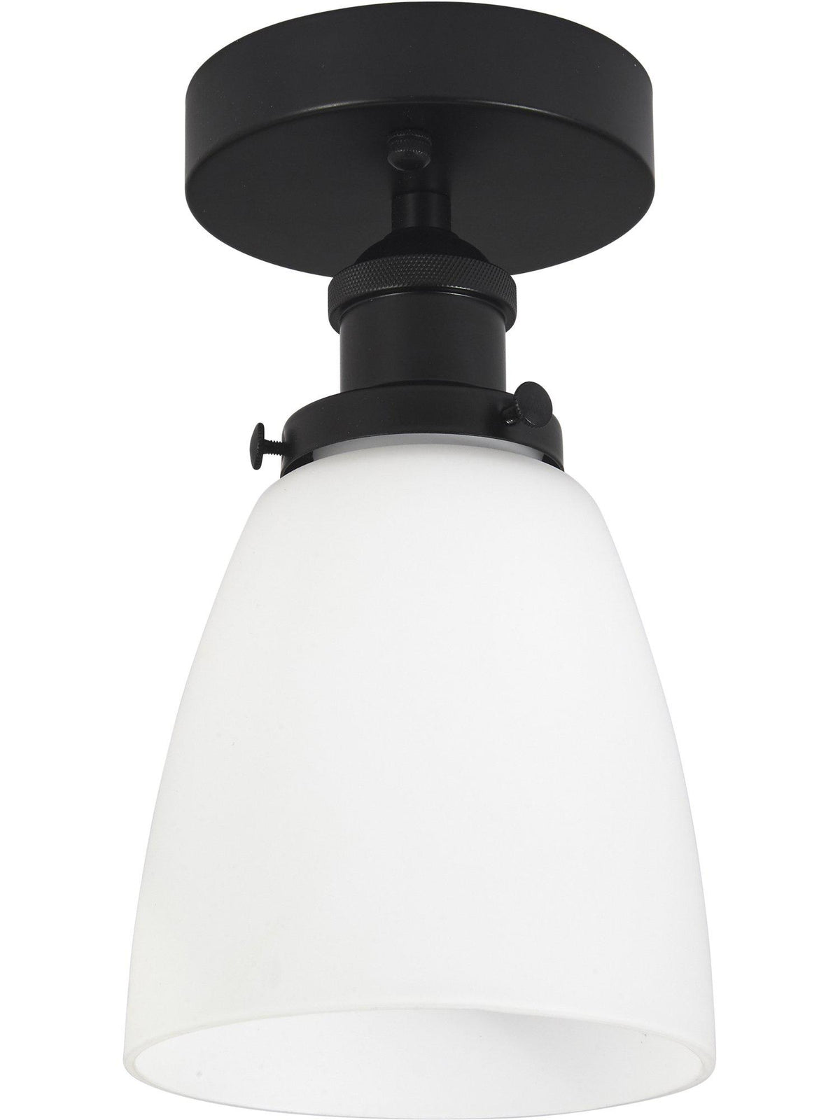 Anibe Lifestyle - Kappa Taklampa Svart Opal IP23 14cm