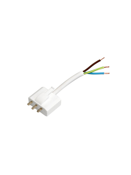 Anibe Lifestyle - Takkontakt DCL Vit 20cm kabel Jordad